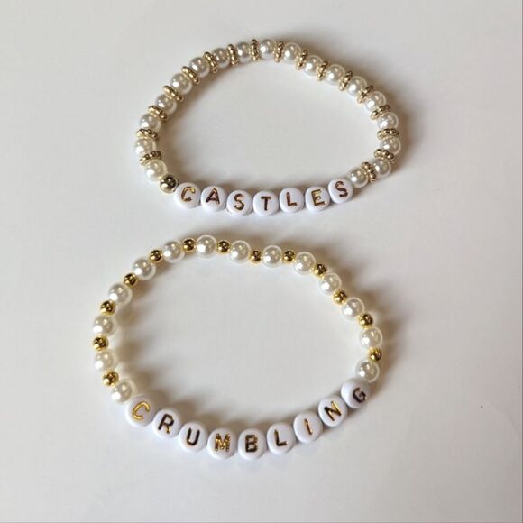 4 Taylor Swift Handmade Bracelets Speak Now   Combo I can see you - Picture 4 of 6